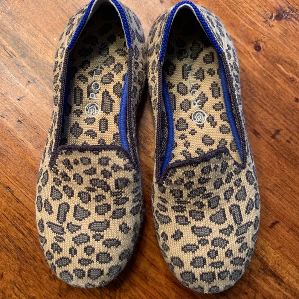 Rothy’s - Spotty leopard, girls size 13